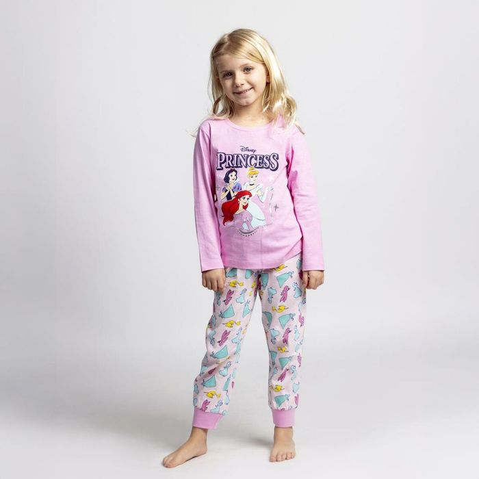 Pijama Infantil Disney Princess Rosa 4