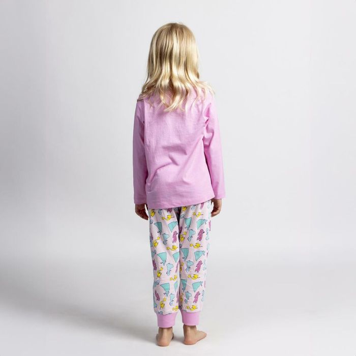 Pijama Infantil Disney Princess Rosa 3