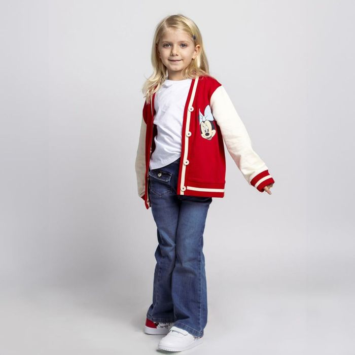 Chaqueta Infantil Minnie Mouse Rojo 4