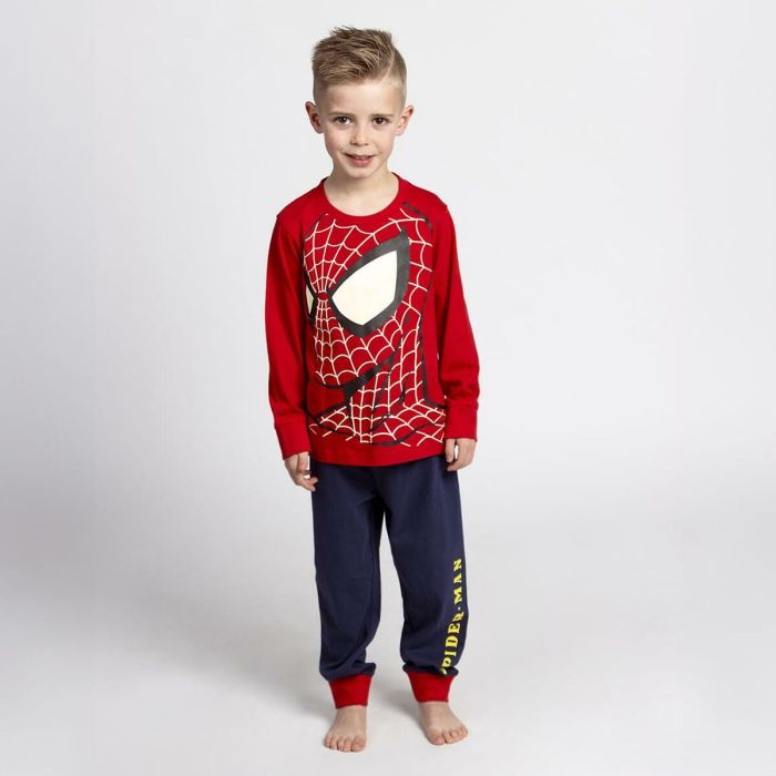 Pijama Infantil Spider-Man Rojo 6