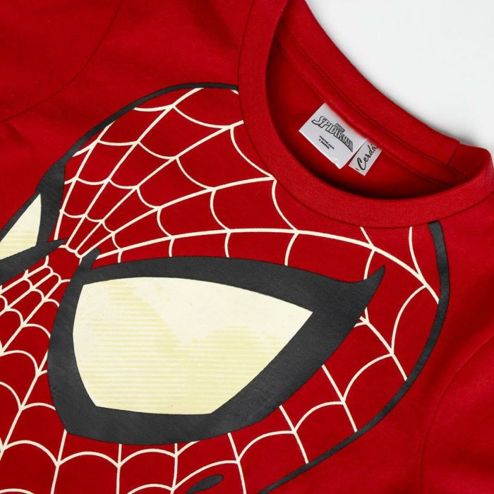 Pijama Infantil Spider-Man Rojo 4