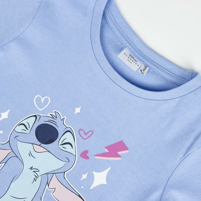 Pijama Infantil Stitch Azul 4