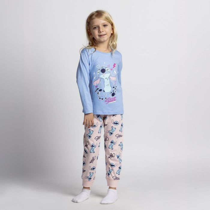 Pijama Infantil Stitch Azul 2