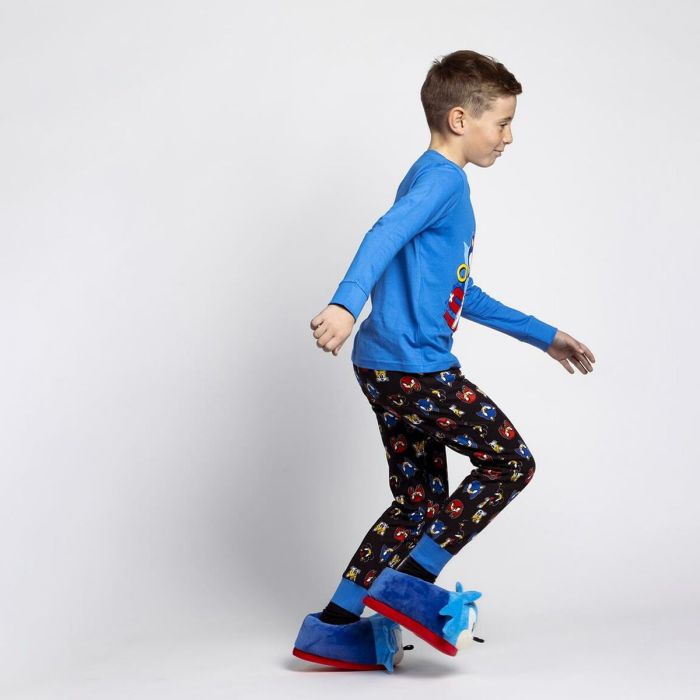 Pijama Infantil Sonic Azul 5