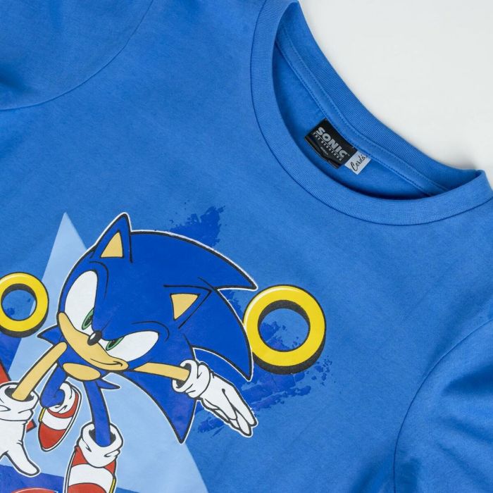 Pijama Infantil Sonic Azul 3