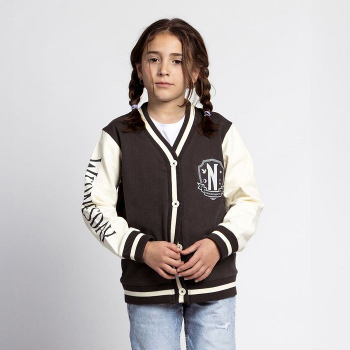 Chaqueta Infantil Wednesday Gris oscuro 4