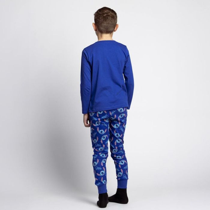 Pijama Infantil Stitch Azul oscuro 1