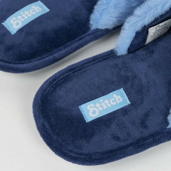 Zapatillas de Estar por Casa Stitch Azul 1