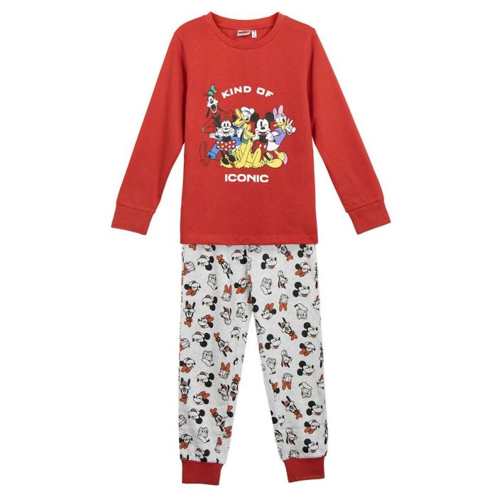 Pijama Infantil Mickey Mouse Rojo