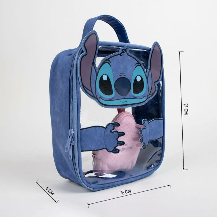 Neceser de Viaje Stitch Azul 7