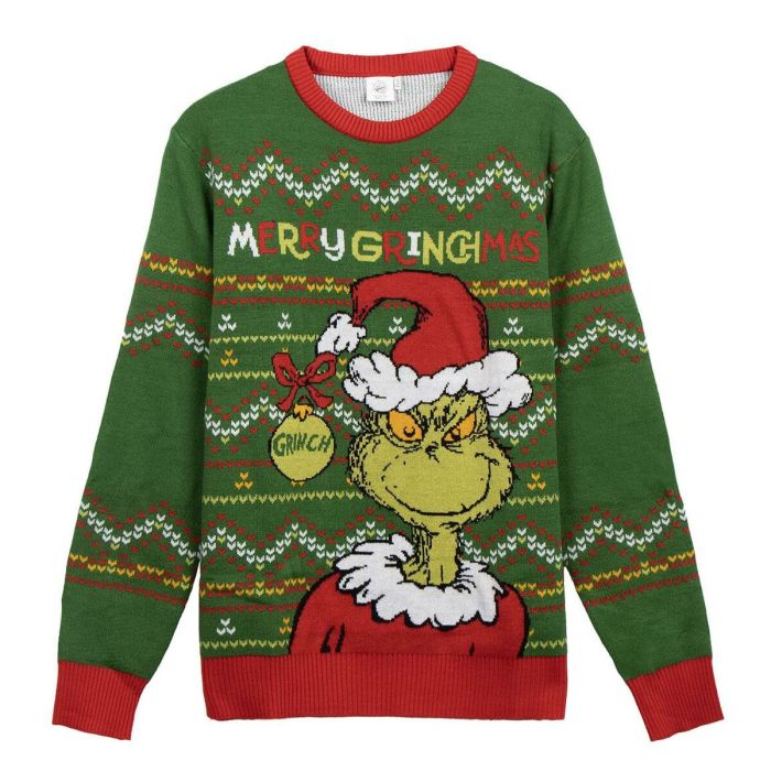 Jersey Hombre The Grinch Verde