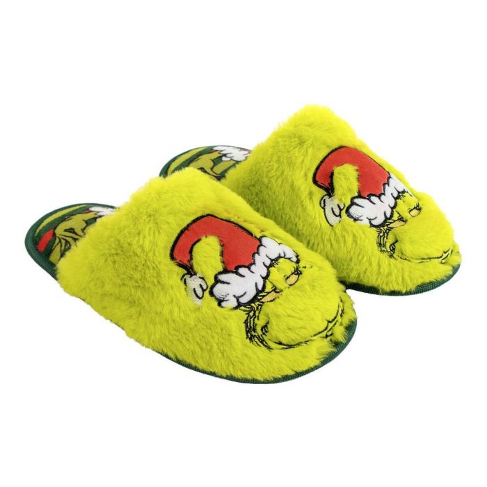 Zapatillas de Estar por Casa The Grinch Verde