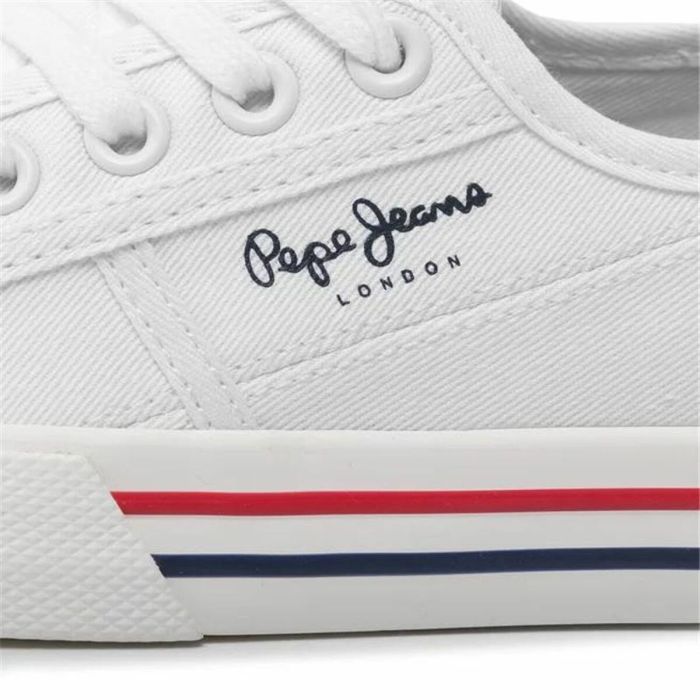 Zapatillas Deportivas Mujer Pepe Jeans Brady Basic Blanco 1