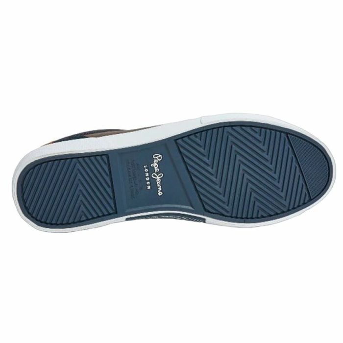 Zapatillas Deportivas Hombre Pepe Jeans Kenton Court Marrón 3