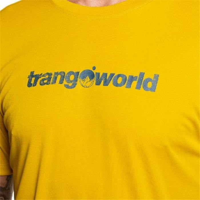 Camiseta de Manga Corta Hombre Trangoworld Cajo Th Amarillo 1