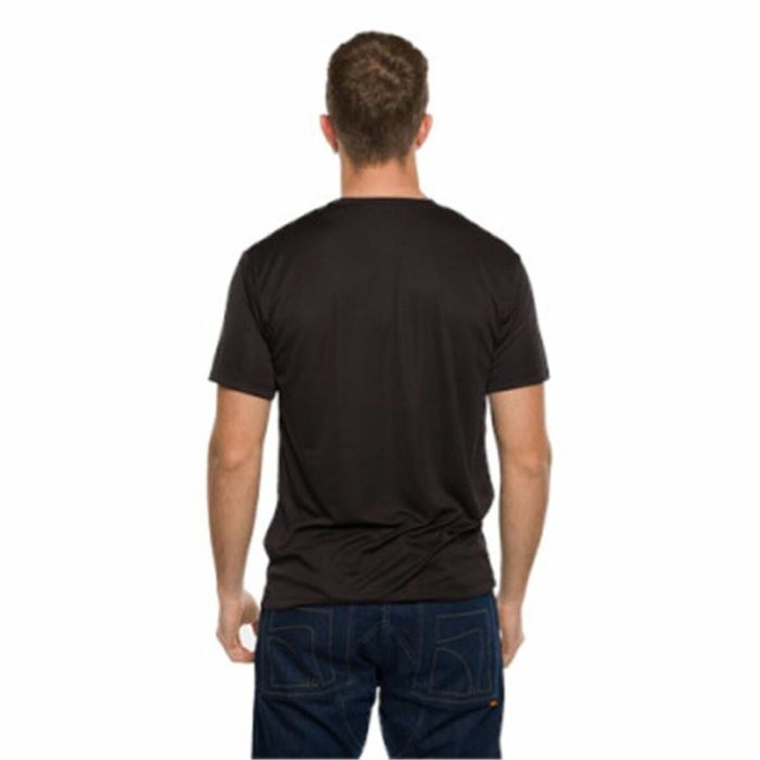 Camiseta de Manga Corta Hombre Trangoworld Arbas Negro 2