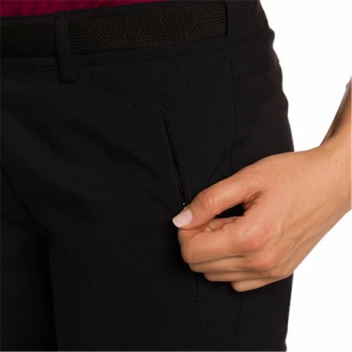 Pantalón Largo Deportivo Trangoworld Mamey Sf Negro Mujer 3