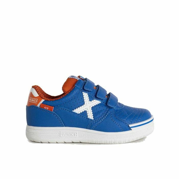 Zapatillas de Fútbol Sala para Niños Munich G-3 VCO Profit 354 Azul Zapatillas de Fútbol Sala para Niños Munich G-3 VCO Profit 354 Azul