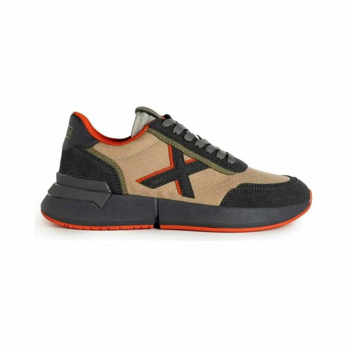 Zapatillas Casual Hombre Munich Versus 67 Negro Beige