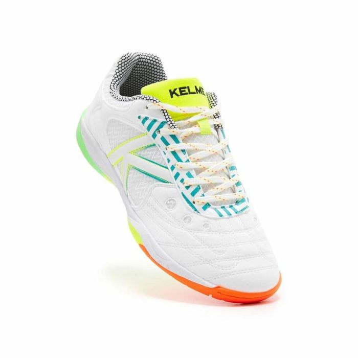 Zapatillas de Fútbol Sala para Adultos Kelme Indoor Copa Blanco Unisex 3