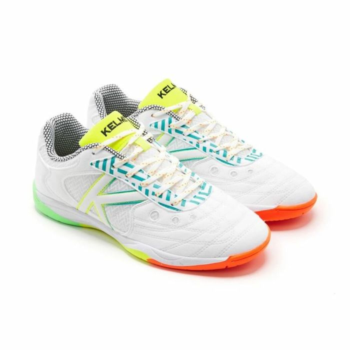 Zapatillas de Fútbol Sala para Adultos Kelme Indoor Copa Blanco Unisex 2