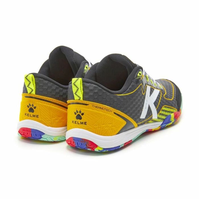 Zapatillas de Fútbol Sala para Adultos Kelme Stiletto Amarillo Negro Unisex 3