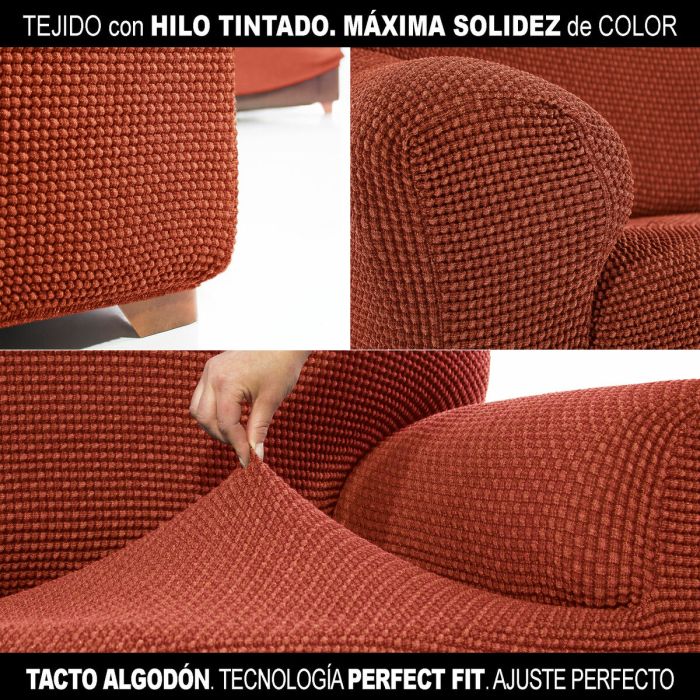 Funda para Sofá Sofaskins NIAGARA Naranja Oscuro 7