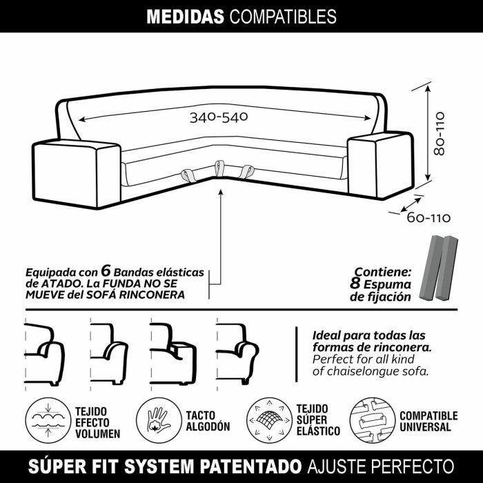 Funda para Sofá Sofaskins NIAGARA 340 - 540 cm 141