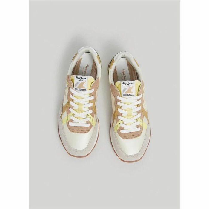 Zapatillas Deportivas Mujer Pepe Jeans Brit Print Blanco 4