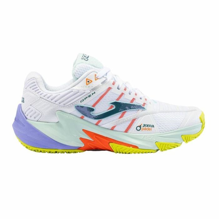 Zapatillas de Padel para Adultos Joma Sport Open Lady 2402 Blanco 0 Zapatillas de Padel para Adultos Joma Sport Open Lady 2402 Blanco 0