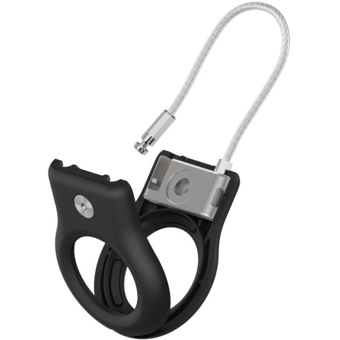 Belkin Secure Holder mit Drahtschlaufe Apple AirTag. schwarz 3 Belkin Secure Holder mit Drahtschlaufe Apple AirTag. schwarz 3
