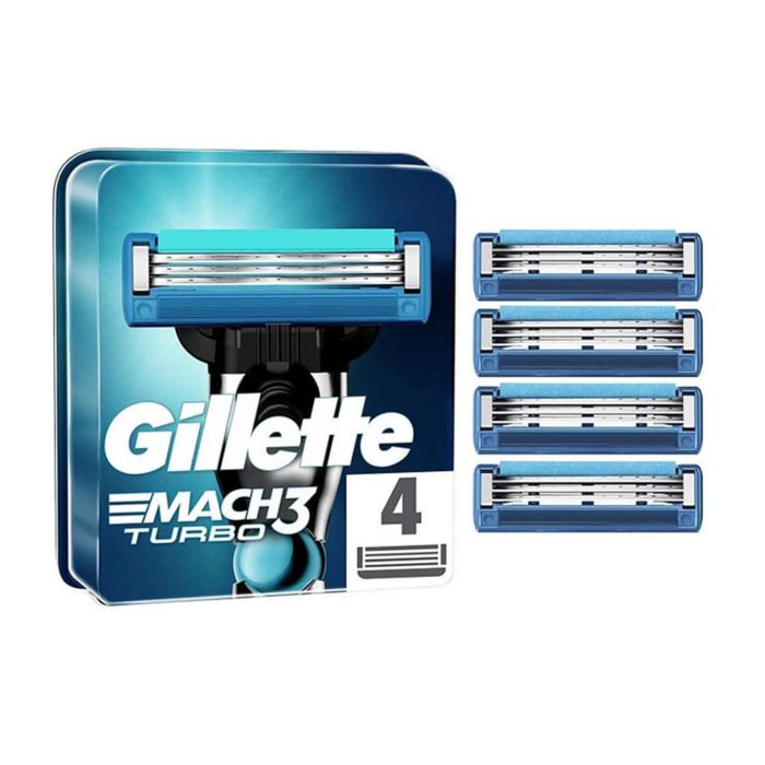 Gillette Match3 turbo cargador 4un