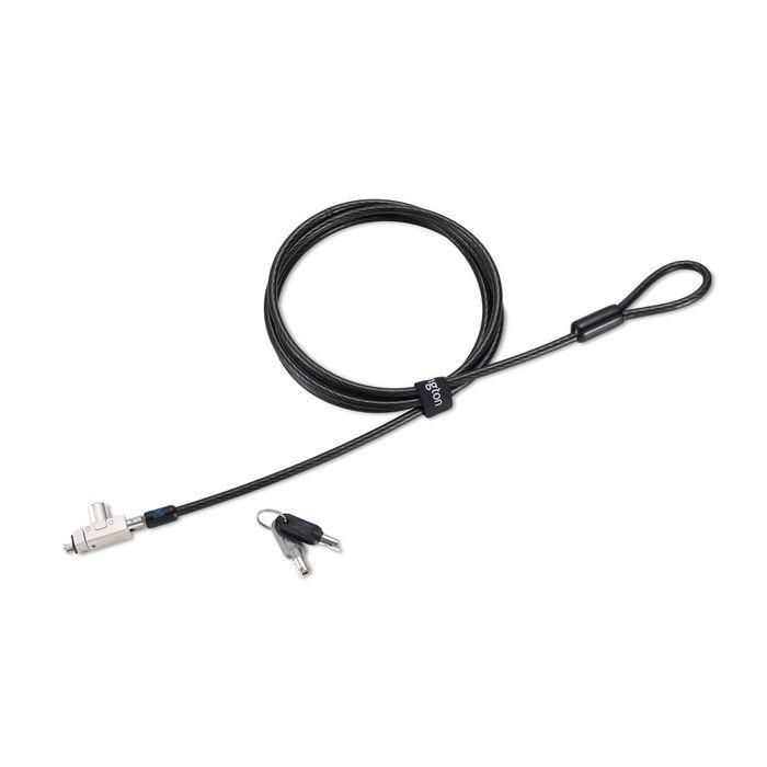 Kensington Bloqueo Antirrobo para Portátil Slim N17 2.0 con Cable, para Ranuras en Forma de Cuña 0 Kensington Bloqueo Antirrobo para Portátil Slim N17 2.0 con Cable, para Ranuras en Forma de Cuña 0