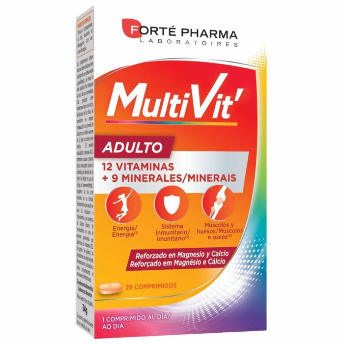 Complemento Alimenticio Forté Pharma Multivit 28 Unidades