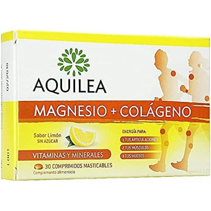 Complemento Alimenticio Aquilea Magnesio Colágeno 30 unidades