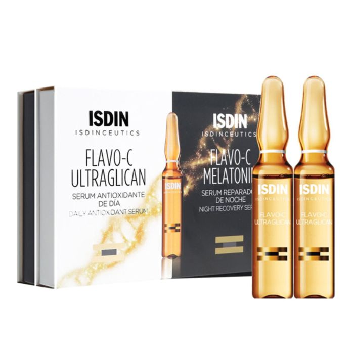 Sérum Antioxidante Melatonin + Ultraglican Isdin Isdinceutics C (20 uds) 20 Piezas