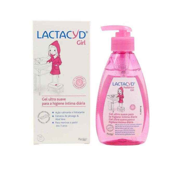 Gel Higiene Íntima Lactacyd Suave Niñas (200 ml)