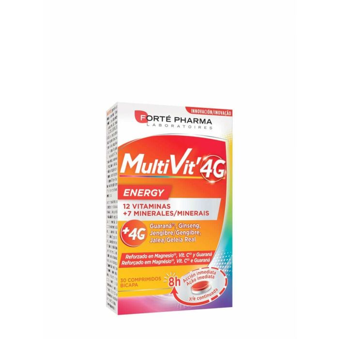 Multivit 4 g energy 30 comprimidos