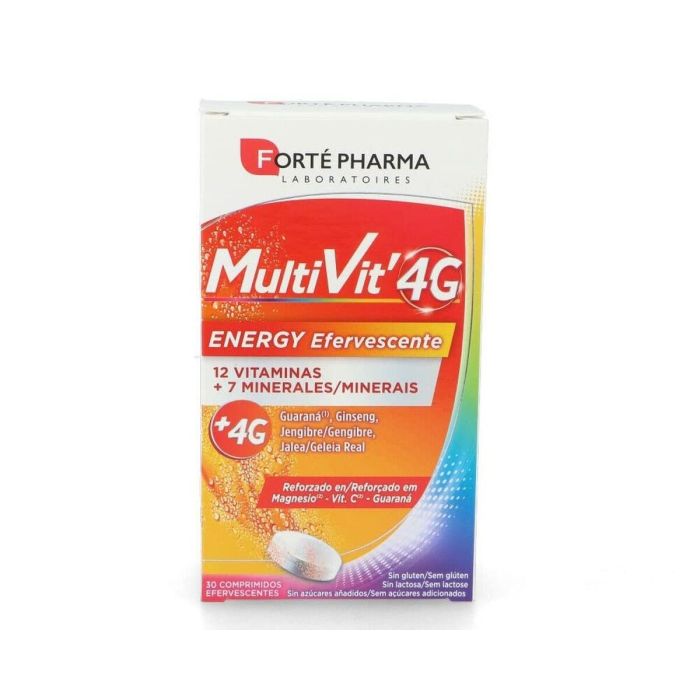 Multivit 4 g energy efervescente 30 comprimidos Multivit 4 g energy efervescente 30 comprimidos