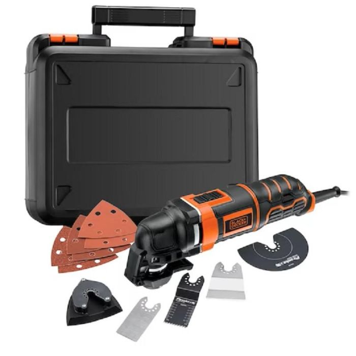 Multiherramienta Oscilante B&D 300W Mt300Ka Black And Decker Multiherramienta Oscilante B&D 300W Mt300Ka Black And Decker