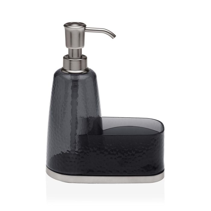Dispensador Jabon Trans. Negro Versa 8X19CM (2 Unidades) Dispensador Jabon Trans. Negro Versa 8X19CM (2 Unidades)