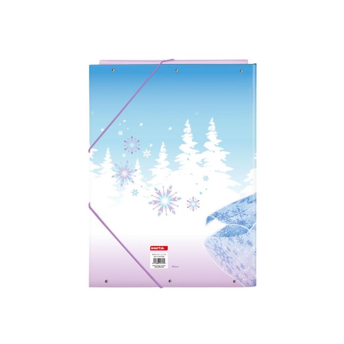 Carpeta Carton Folio Gomas Solapas Safta Frozen Ii Cool Days 1