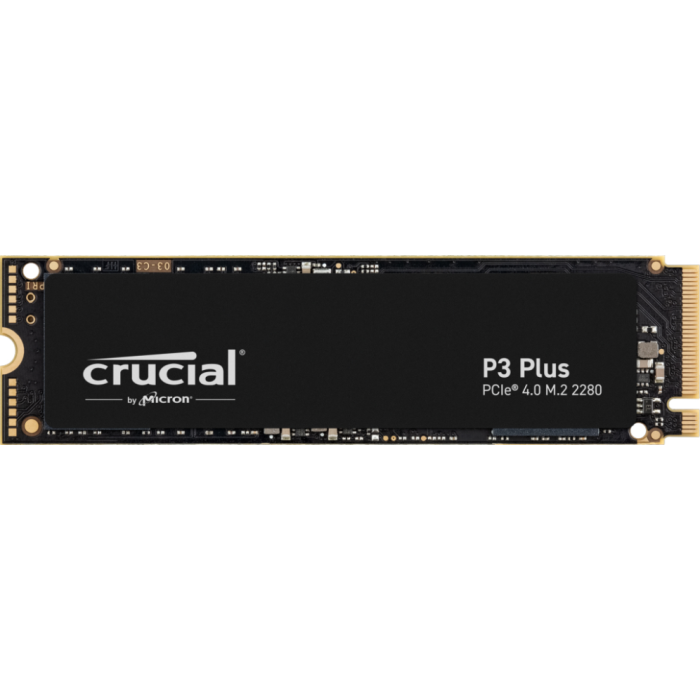Crucial P3 Plus 2 TB M.2 NVMe PCI Express 4.0 3D NAND SSD de Alto Rendimiento y Velocidad para PC Portátil Actualización Interna Crucial P3 Plus 2 TB M.2 NVMe PCI Express 4.0 3D NAND SSD de Alto Rendimiento y Velocidad para PC Portátil Actualización Interna