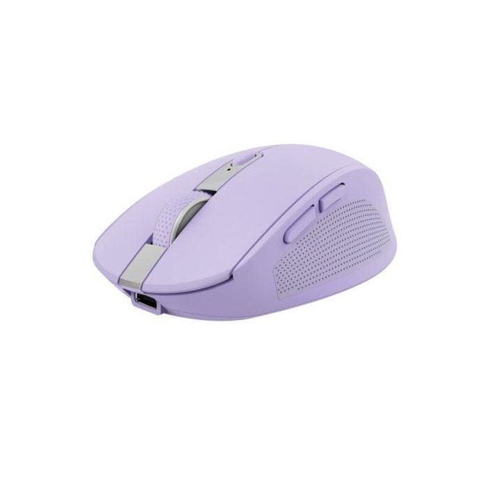 Ratón Inalámbrico por Bluetooth Trust Ozaa Compact Wireless/ Batería recargable/ Hasta 3200 DPI/ Morado Ratón Inalámbrico por Bluetooth Trust Ozaa Compact Wireless/ Batería recargable/ Hasta 3200 DPI/ Morado