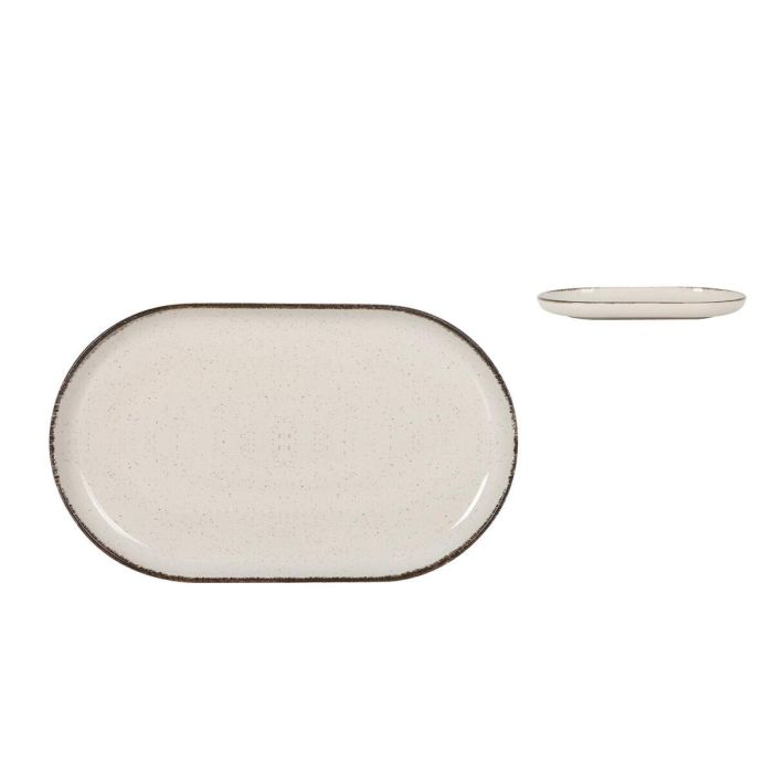 Bandeja de Aperitivos La Mediterránea Anllo Ovalado 25 x 15 x 2,2 cm (18 Unidades) 2