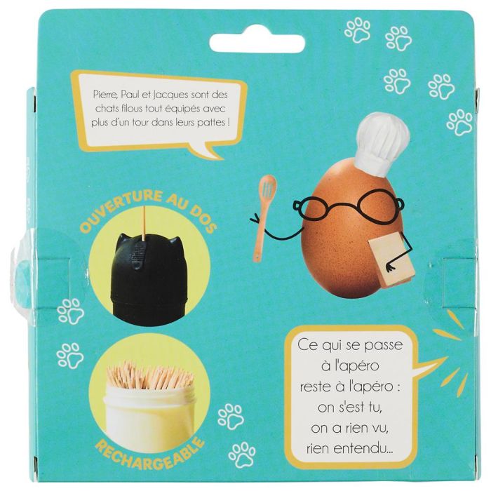 Juego De 3 Dispensadores Palillos Cook Concept 3