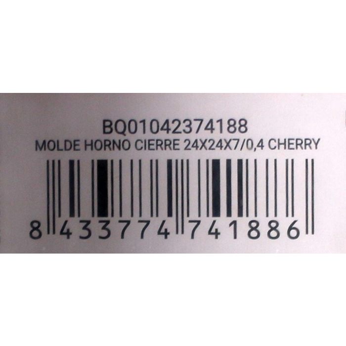 Molde para horno con cierre 24x24x7 cm - Quttin (6 Unidades) 10 Molde para horno con cierre 24x24x7 cm - Quttin (6 Unidades) 10