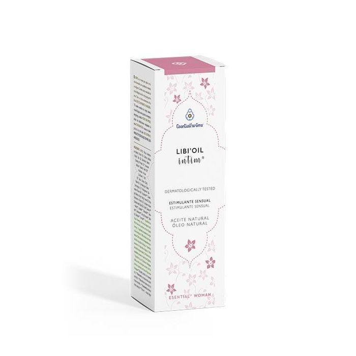 Esential AROMS Libi Oil Intim 50ml - Aceite natural para estimular la libido y mejorar la intimidad femenina. Apto para veganos.