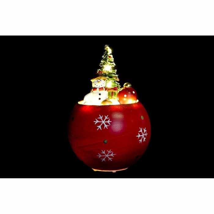 Figura Navidad Fantasia DKD Home Decor Rojo Rosa 8 x 11 x 8 cm (3 Unidades) 1 Figura Navidad Fantasia DKD Home Decor Rojo Rosa 8 x 11 x 8 cm (3 Unidades) 1