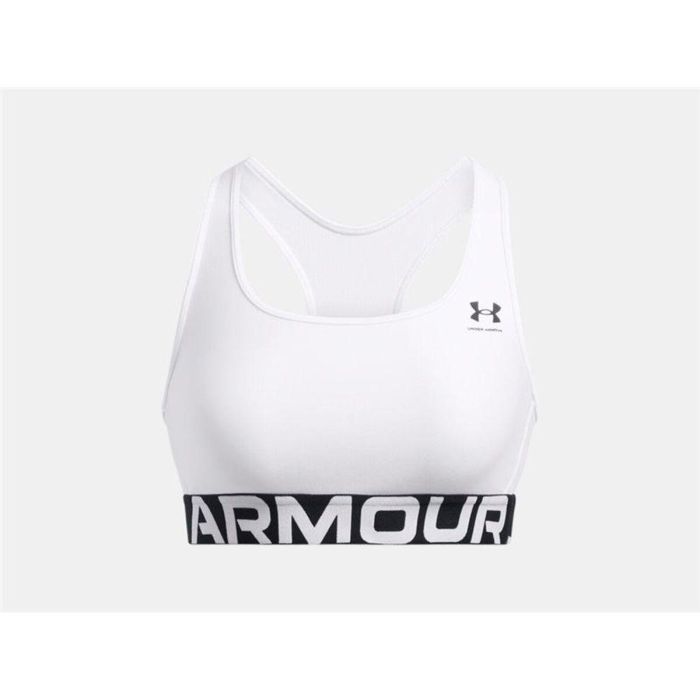 Sujetador Deportivo Under Armour Hg Mid Branded Blanco XL 2